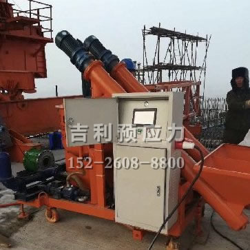 智能張拉施工現場(chǎng)